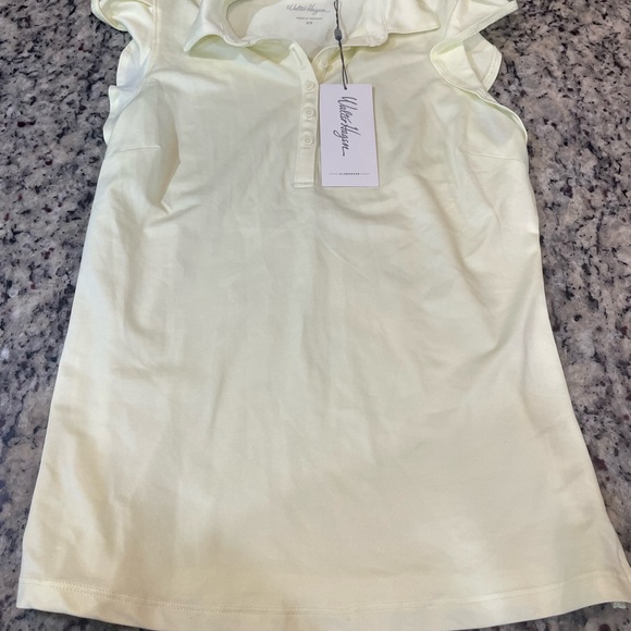Walter Hagen Light Yellow Polo Shirt - Picture 1 of 4